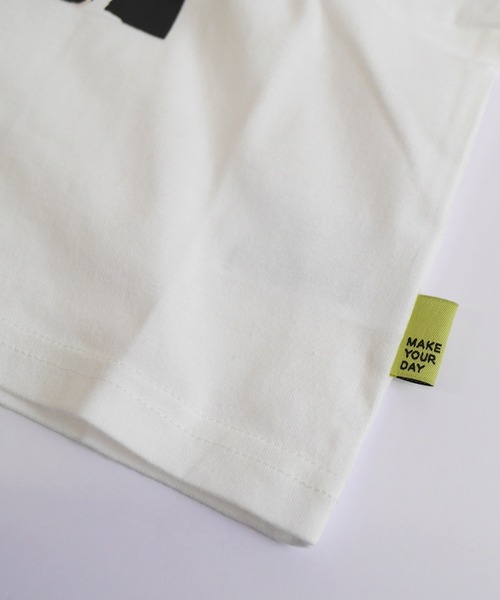 MAKE YOUR DAY(メイクユアデイ)の「うにょうにょプリント半袖Tシャツ(Tシャツ/カットソー・メンズ・チャコールグレー/オフホワイト・M/L)」の11枚目の写真