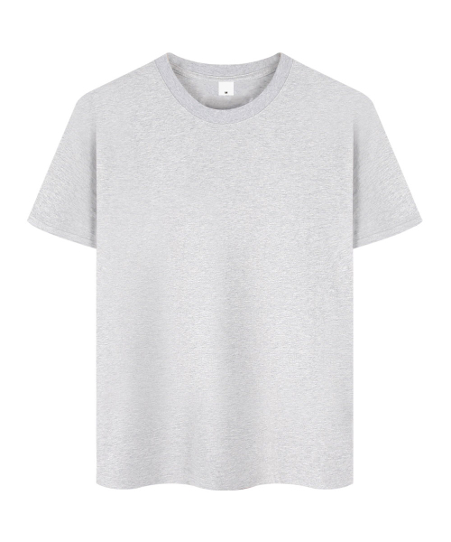ANEWBROS（アニュブロス）の「ベーシックスタンダードカジュアル半袖Tシャツ10カラー [ANSE_9601]（Tシャツ/カットソー・レディース・ライトグレー/ブラック/ホワイト/ネイビー/ベージュ/ピンク/バイオレット/グレー/レッド/カーキ・MEDIUM/LARGE/X-LARGE/2XL/3XL/4XL）」の14枚目の写真