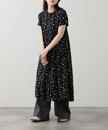 Free nature 接触冷感/UVカット インドレーヨン 前開きワンピース