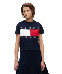TOMMY JEANS（トミー ジーンズ）の「レギュラーフラッグショートスリーブTシャツ（Tシャツ/カットソー）」