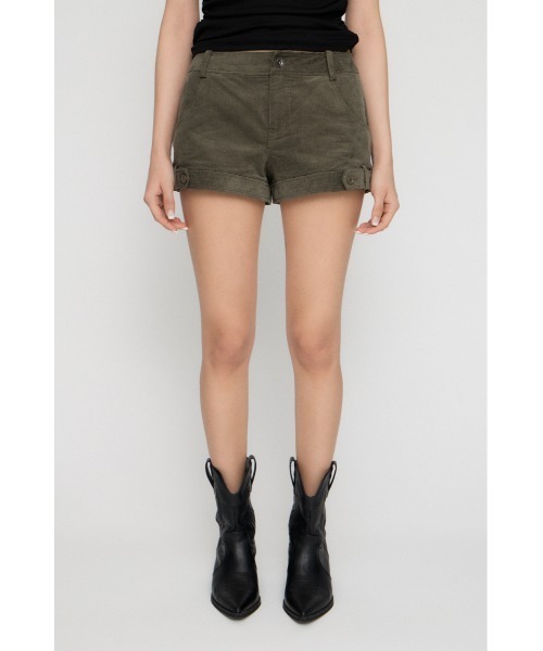 LAGUA GEM(ラグアジェム)の「CORDUROY COMPACT ショートパンツ(その他パンツ・レディース・ベージュ/ブラック/カーキ・X-SMALL/SMALL/MEDIUM)」の9枚目の写真