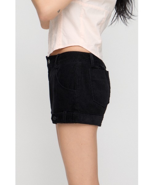 LAGUA GEM(ラグアジェム)の「CORDUROY COMPACT ショートパンツ(その他パンツ・レディース・ベージュ/ブラック/カーキ・X-SMALL/SMALL/MEDIUM)」の15枚目の写真