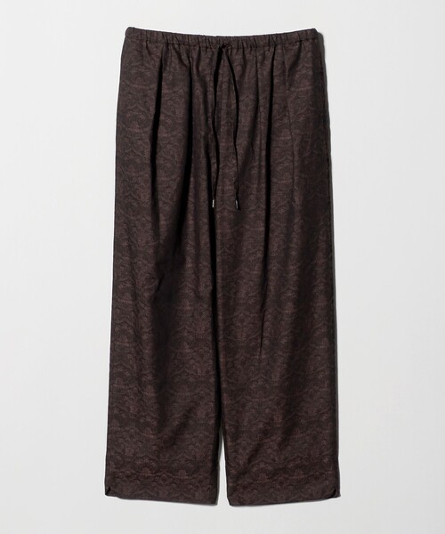 Steven Alan(スティーブンアラン)の「<Steven Alan>ジャガード タック イージー パンツ(その他パンツ・レディース・ブラウン系/ワイン・L/M/S)」の13枚目の写真