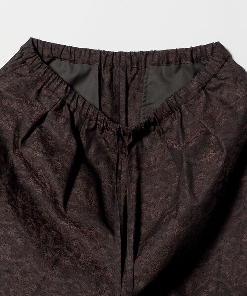 Steven Alan(スティーブンアラン)の「<Steven Alan>ジャガード タック イージー パンツ(その他パンツ・レディース・ブラウン系/ワイン・L/M/S)」の18枚目の写真