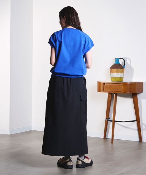 ROSE BUD（ローズバッド）の「CAP SLEEVE SWEAT（スウェット・レディース・ライトグレー/チャコール/ブルー・ONE SIZE）」の18枚目の写真