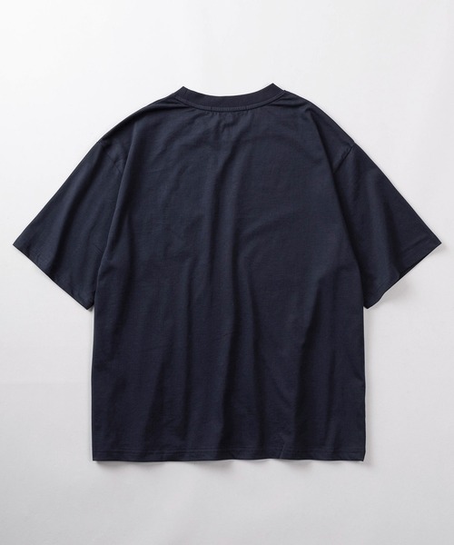 SlashDate(スラッシュデイト)の「【82】スター ワッペン スタッズ クルーネックTシャツ/Y2K/ユニセックス/レディース/メンズ(Tシャツ/カットソー・レディース・ネイビー/ホワイト/ブラック・L/M)」の10枚目の写真