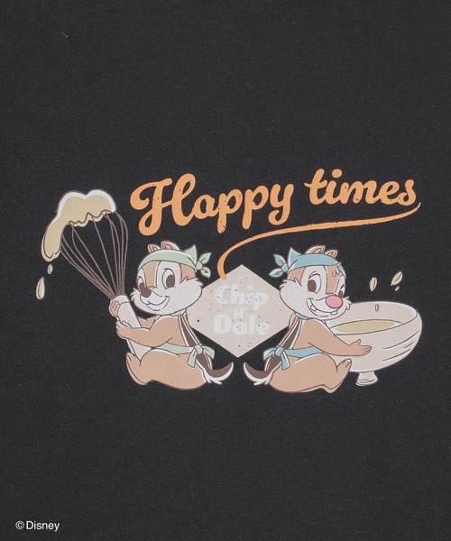 Honeys（ハニーズ）の「【ハニさら・接触冷感・ＵＶカット】ディズニー／脇ドロストＴ（Tシャツ/カットソー・レディース・グリーン系1/レッド系1/ホワイト系1/ブラウン系1/ブラック系1・L/M/S）」の18枚目の写真