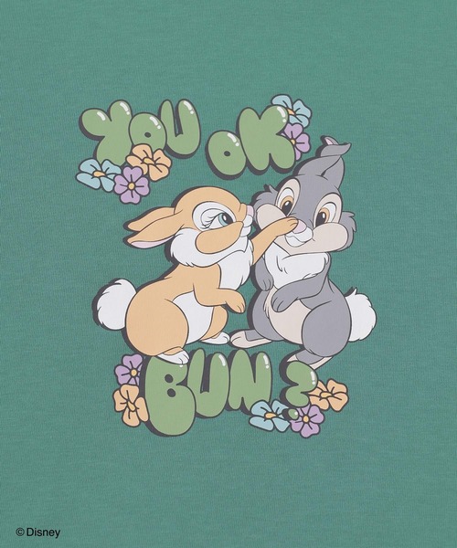Honeys（ハニーズ）の「【ハニさら・接触冷感・ＵＶカット】ディズニー／脇ドロストＴ（Tシャツ/カットソー・レディース・グリーン系1/レッド系1/ホワイト系1/ブラウン系1/ブラック系1・L/M/S）」の9枚目の写真