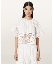FEMI RELAXED FIT BRODERIE TOP | FEMI リラックス フィット ブロダリー トップ