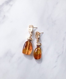 TIMELESS&THREE | メタルアクリルコンビネーションピアス(ピアス（両耳用）)