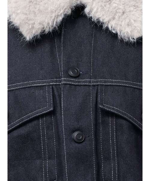 ELENDEEK(エレンディーク)の「バラエティシャツジャケット(テーラードジャケット・レディース・ブラウン/インディゴブルー・FREE)」の22枚目の写真