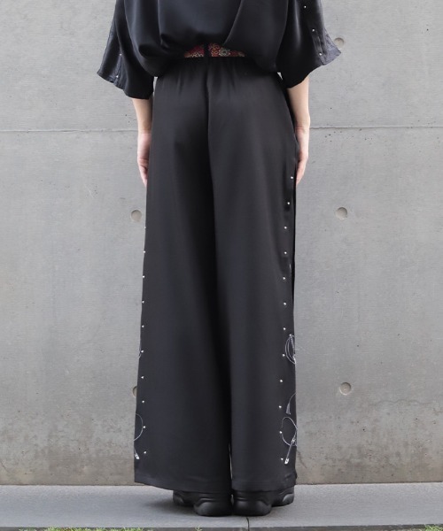 REZEN（リゼン）の「刀×スタッズ袴パンツ（その他パンツ・メンズ・ライトグレー/ブラック/ローズ/ブルーパープル・SMALL/MEDIUM/LARGE）」の7枚目の写真