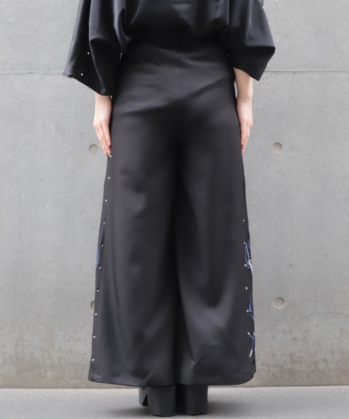 REZEN（リゼン）の「刀×スタッズ袴パンツ（その他パンツ・メンズ・ライトグレー/ブラック/ローズ/ブルーパープル・SMALL/MEDIUM/LARGE）」の13枚目の写真