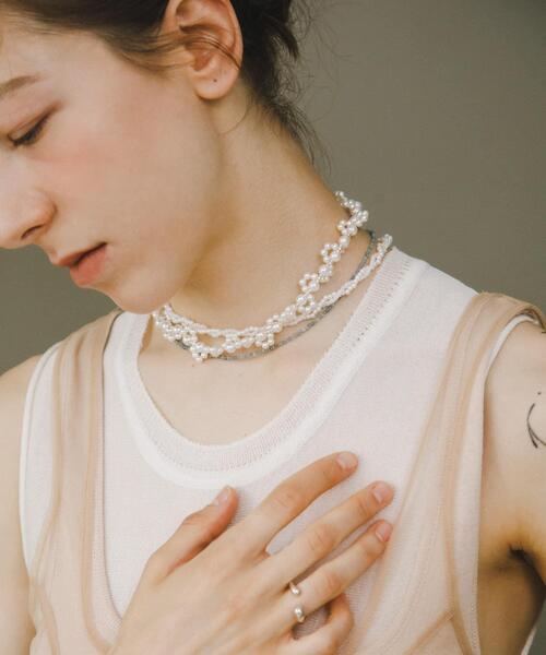 URBAN RESEARCH(アーバンリサーチ)の「decor『デコール』 AQUAMARINE BEAD NECKLACE(ネックレス・レディース・ブルー系その他・-)」の5枚目の写真