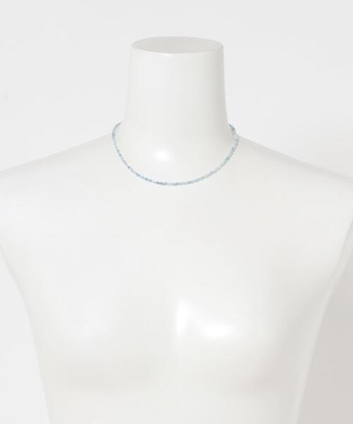 URBAN RESEARCH(アーバンリサーチ)の「decor『デコール』 AQUAMARINE BEAD NECKLACE(ネックレス・レディース・ブルー系その他・-)」の8枚目の写真