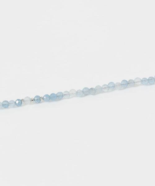 URBAN RESEARCH(アーバンリサーチ)の「decor『デコール』 AQUAMARINE BEAD NECKLACE(ネックレス・レディース・ブルー系その他・-)」の9枚目の写真