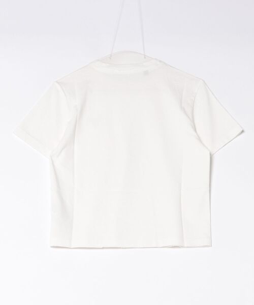 Guess（ゲス）の「【Stray Kids ヒョンジン着用】GUESS ゲス UNI S/Slv Tee Shirt 半袖Tシャツ（Tシャツ/カットソー・レディース・チャコールグレー/アイボリー・ONE SIZE/MEDIUM/LARGE）」の6枚目の写真