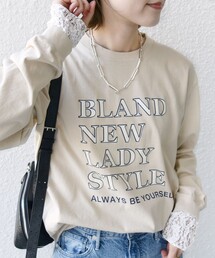 Odub（オーダブ）の「長袖カットソー（Tシャツ/カットソー）」
