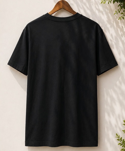 BENUSTA(ベヌスタ)の「『BENUSTA/ベヌスタ』【ミントの香り付き】半袖Tシャツ【GC】(Tシャツ/カットソー・メンズ・ピンク/ネイビー/ブラック/ホワイト・L/M)」の6枚目の写真