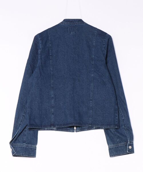 ROXY（ロキシー）の「ROXY/ロキシー デニムジャケット RJK264602T（デニムジャケット・レディース・ブラック/インディゴブルー・L/M）」の13枚目の写真