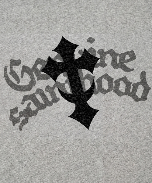 SAINTPAIN(セイントペイン)の「SP ヘビーウェイトレイヤークロス半袖Tシャツメランジグレー(Tシャツ/カットソー・レディース・その他・LARGE/MEDIUM)」の3枚目の写真