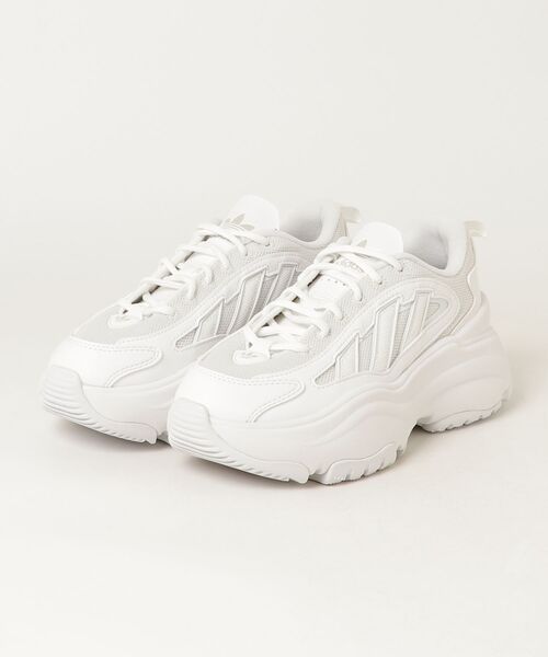 adidas(アディダス)の「adidas/アディダス オズガイア / Ozgaia(スニーカー・レディース・ブラック/ホワイト/ピンクベージュ・24.5cm/25cm/23.5cm/24cm/23cm)」の2枚目の写真