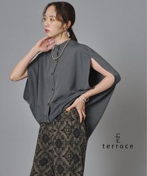 バルーンシルエットシャツベスト