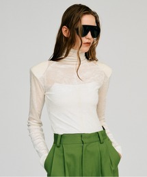 【2026Autumn Pre-Order】メッシュベロアトップス / Mesh Velour Top