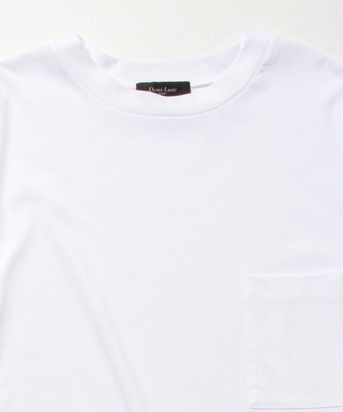 Demi-Luxe BEAMS（デミルクス ビームス）の「Demi-Luxe BEAMS / BIGシルエット Tシャツ（Tシャツ/カットソー・レディース・ホワイト/ブラック/グリーン系その他・ONE SIZE）」の10枚目の写真