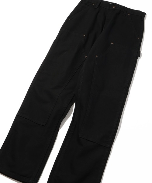 Carhartt(カーハート)の「【Carhartt/カーハート】Washed-Duck Double-Front Work Dungaree/ウォッシュドダック ダブルニー ペインターパンツ(その他パンツ・メンズ・ブラウン/ブラック/ダークブラウン・36×32/34×32/32×32/30×32)」の4枚目の写真