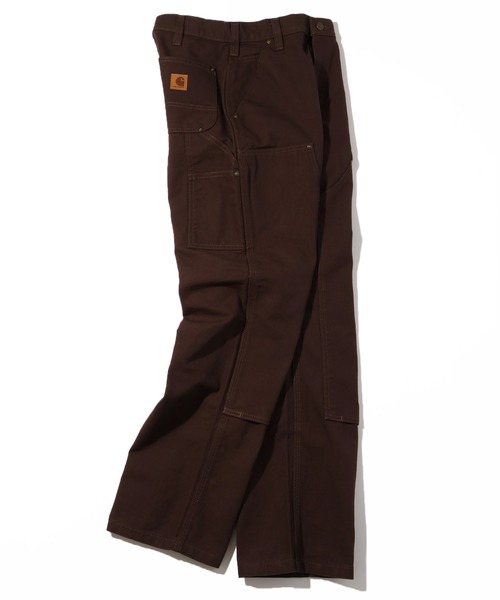 Carhartt(カーハート)の「【Carhartt/カーハート】Washed-Duck Double-Front Work Dungaree/ウォッシュドダック ダブルニー ペインターパンツ(その他パンツ・メンズ・ブラウン/ブラック/ダークブラウン・36×32/34×32/32×32/30×32)」の10枚目の写真