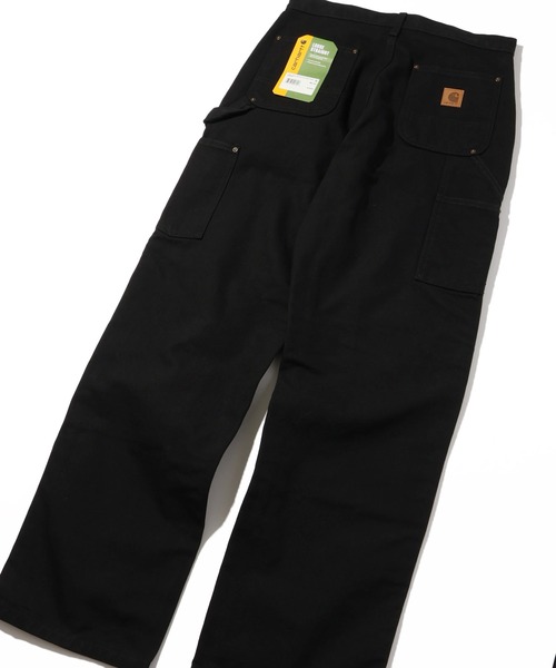 Carhartt(カーハート)の「【Carhartt/カーハート】Washed-Duck Double-Front Work Dungaree/ウォッシュドダック ダブルニー ペインターパンツ(その他パンツ・メンズ・ブラウン/ブラック/ダークブラウン・36×32/34×32/32×32/30×32)」の6枚目の写真