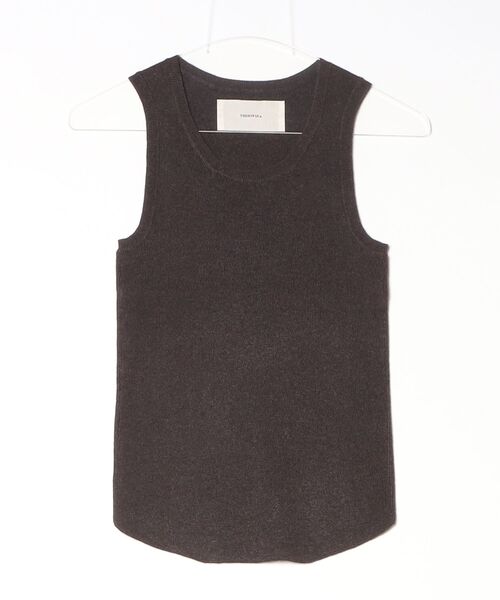 TODAYFUL（トゥデイフル）の「Roundhem Knit Tanktop 12610533（Tシャツ/カットソー・レディース・チャコールグレー/ブラウン/オフホワイト・FREE）」の11枚目の写真