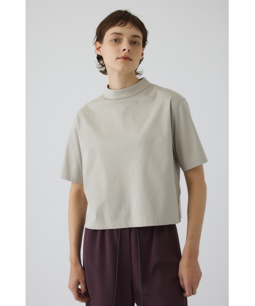 RIM.ARK(リムアーク)の「Compact T/SH(コンパクト ティーシャツ)(Tシャツ/カットソー・レディース・ホワイト/グレイッシュベージュ/ダークネイビー・FREE)」の20枚目の写真