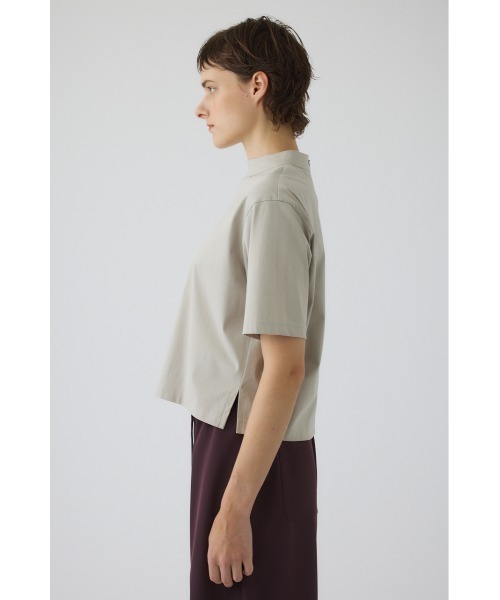 RIM.ARK(リムアーク)の「Compact T/SH(コンパクト ティーシャツ)(Tシャツ/カットソー・レディース・ホワイト/グレイッシュベージュ/ダークネイビー・FREE)」の22枚目の写真
