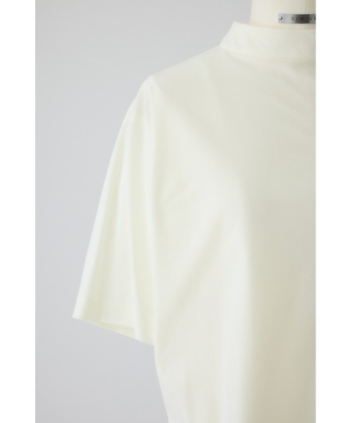 RIM.ARK(リムアーク)の「Compact T/SH(コンパクト ティーシャツ)(Tシャツ/カットソー・レディース・ホワイト/グレイッシュベージュ/ダークネイビー・FREE)」の11枚目の写真