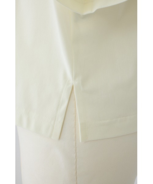 RIM.ARK(リムアーク)の「Compact T/SH(コンパクト ティーシャツ)(Tシャツ/カットソー・レディース・ホワイト/グレイッシュベージュ/ダークネイビー・FREE)」の13枚目の写真