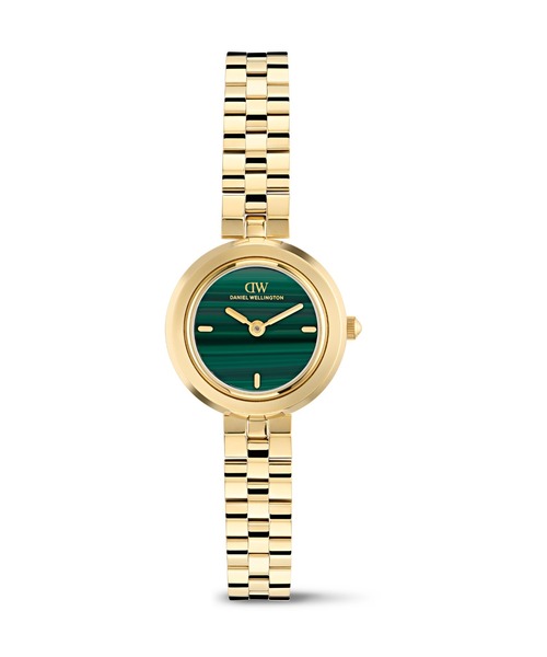 Daniel Wellington(ダニエルウェリントン)の「AUREA 3-Link Malachite 25MM レディース腕時計(アナログ腕時計・レディース・イエローゴールド・2.5)」の1枚目の写真