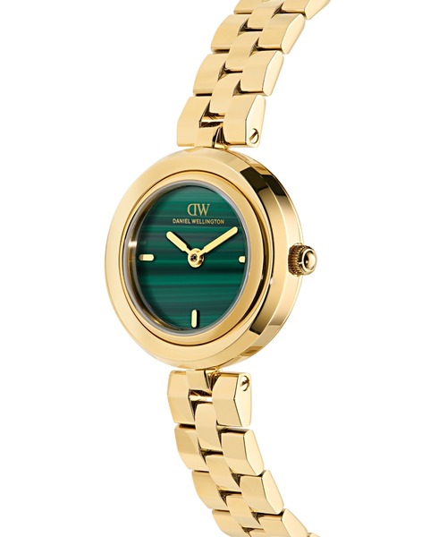 Daniel Wellington(ダニエルウェリントン)の「AUREA 3-Link Malachite 25MM レディース腕時計(アナログ腕時計・レディース・イエローゴールド・2.5)」の2枚目の写真