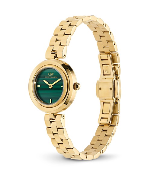 Daniel Wellington(ダニエルウェリントン)の「AUREA 3-Link Malachite 25MM レディース腕時計(アナログ腕時計・レディース・イエローゴールド・2.5)」の3枚目の写真