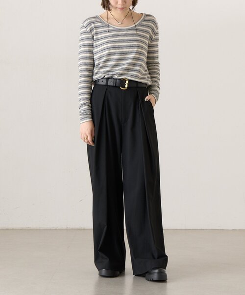 BEARDSLEY(ビアズリー)の「《8/25(火)12:00予約開始》デザインバックルベルト《FRIPIER》(ベルト・レディース・ブラック/グレー・FREE)」の14枚目の写真