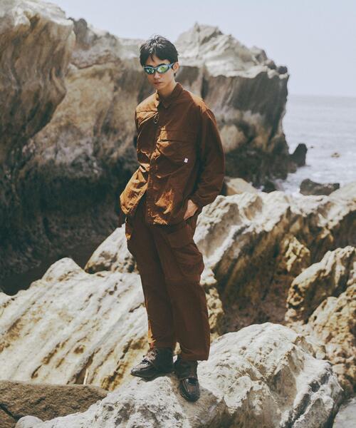 BEAVER(ビーバー)の「CMF OUTDOOR GARMENT/シーエムエフ アウトドアガーメント 別注 GW COACH JACKET(その他アウター・メンズ・その他24/ブラック/ブラウン・L/XL/M)」の12枚目の写真
