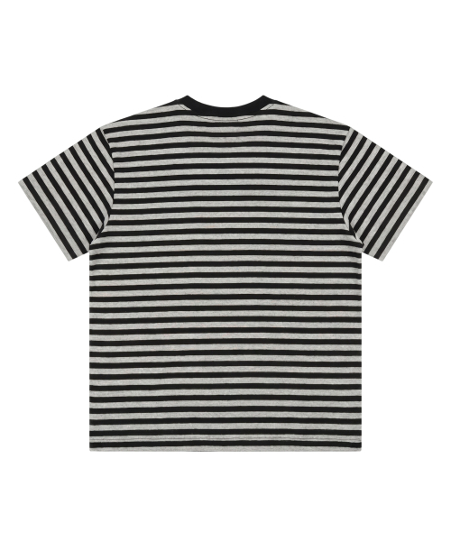 VANNWORKS（バンワークス）の「ストライプクロップ半袖Tシャツ (VS0302) ブラック（Tシャツ/カットソー・メンズ・その他・MEDIUM/LARGE/X-LARGE）」の6枚目の写真