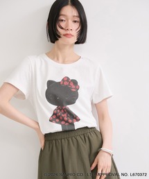 【HELLO KITTY / BLACK DESIGN SERIES別注】BLACK KITTY Tシャツ
