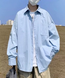 DSオーバーサイズベーシック長袖シャツ