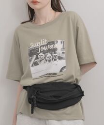 アニマルプリントTシャツ
