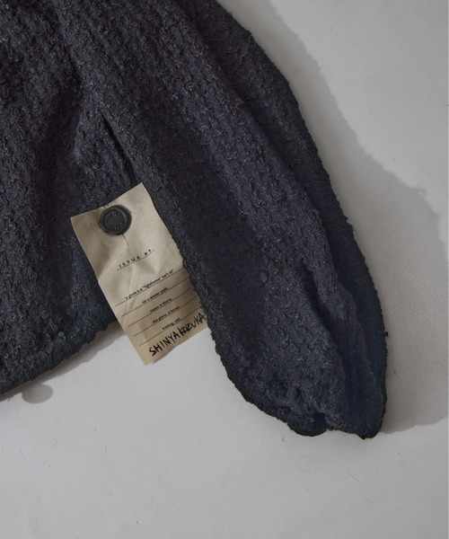 SHINYAKOZUKA（シンヤコヅカ）の「別注 kappogi sleeve（ブルゾン・メンズ・ホワイト/ブラック・SMALL/MEDIUM/LARGE）」の8枚目の写真