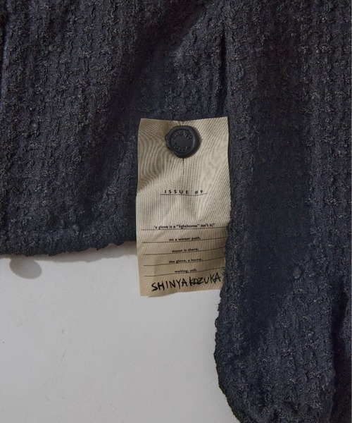 SHINYAKOZUKA（シンヤコヅカ）の「別注 kappogi sleeve（ブルゾン・メンズ・ホワイト/ブラック・SMALL/MEDIUM/LARGE）」の9枚目の写真