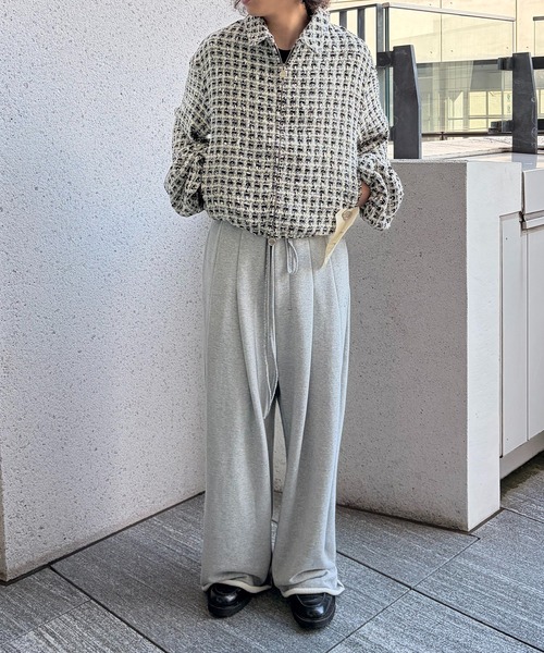 SHINYAKOZUKA（シンヤコヅカ）の「別注 kappogi sleeve（ブルゾン・メンズ・ホワイト/ブラック・SMALL/MEDIUM/LARGE）」の19枚目の写真