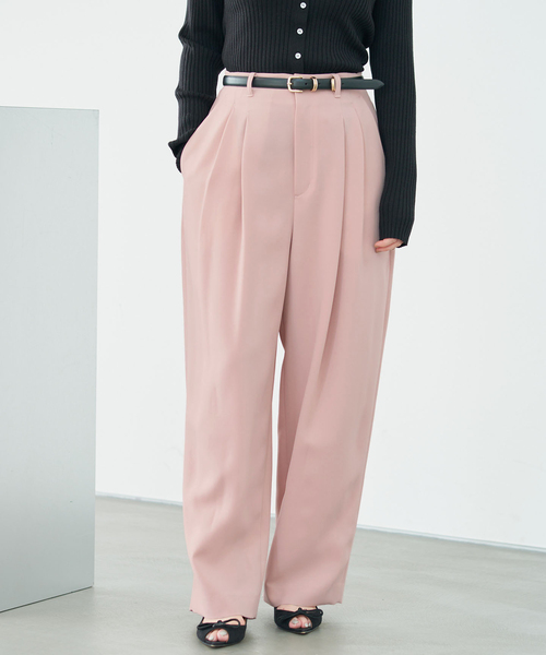 IENA(イエナ)の「アーチタックパンツ(その他パンツ・レディース・ピンク/グレー/ベージュ・36/38/34)」の20枚目の写真